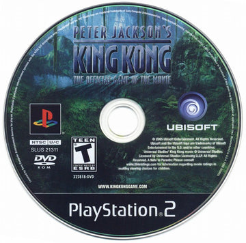 Peter Jackson's King Kong: The Official Game of the Movie | PlayStation 2 | physical media | region=North America | source-country=United States | zypher-v2 | moby-5caa4f8d8c4f | Data by MobyGames.com