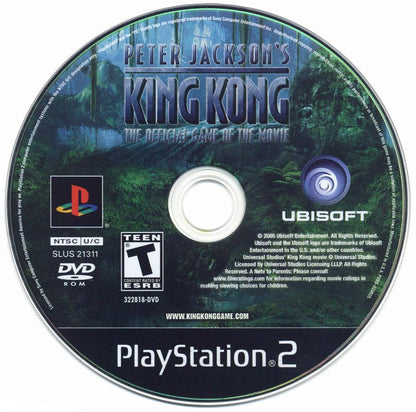 Peter Jackson's King Kong: The Official Game of the Movie | PlayStation 2 | physical media | region=North America | source-country=United States | zypher-v2 | moby-5caa4f8d8c4f | Data by MobyGames.com