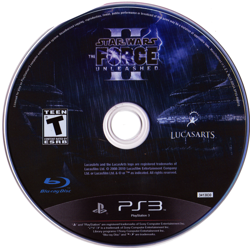 Star Wars: The Force Unleashed II | PlayStation 3 | physical media | Data by MobyGames.com
