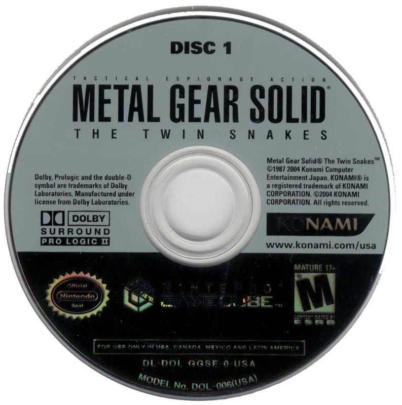 Metal Gear Solid: The Twin Snakes | GameCube | physical media | region=North America | source-country=Canada,Mexico,Other,United States | zypher-v2 | moby-1002e2259580 | Data by MobyGames.com