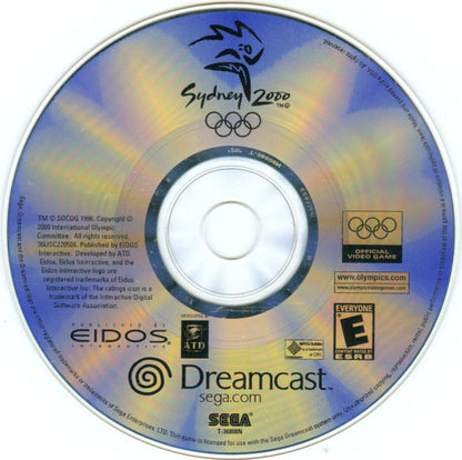 
Sydney 2000 | Dreamcast | game disc 1 of 1 | Region: North America | source-country=United States | Data by MobyGames.com