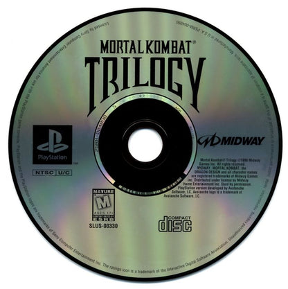 
Mortal Kombat Trilogy | PlayStation | physical media | Region: North America | source-country=United States | Data by MobyGames.com