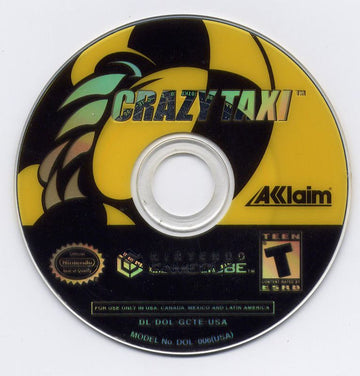 
Crazy Taxi | GameCube | physical media | Data by MobyGames.com