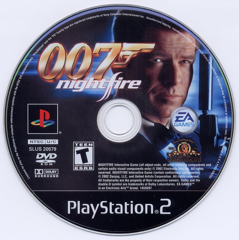 
007: Nightfire | PlayStation 2 | physical media | Region: North America | source-country=Canada,United States | Data by MobyGames.com