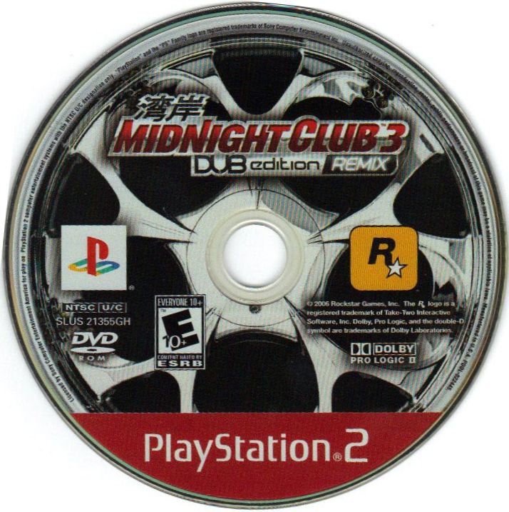 Midnight Club 3: DUB Edition Remix | PlayStation 2 | physical media | Data by MobyGames.com
