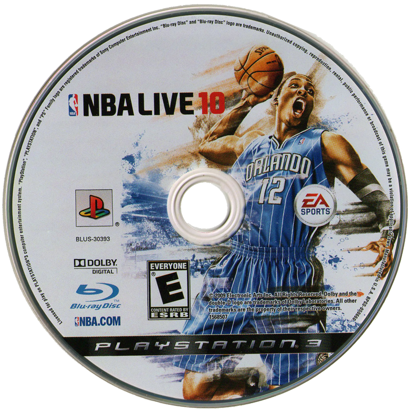 NBA Live 10 | PlayStation 3 | physical media | region=North America | source-country=United States | zypher-v2 | moby-5de1516d50c5 | Data by MobyGames.com