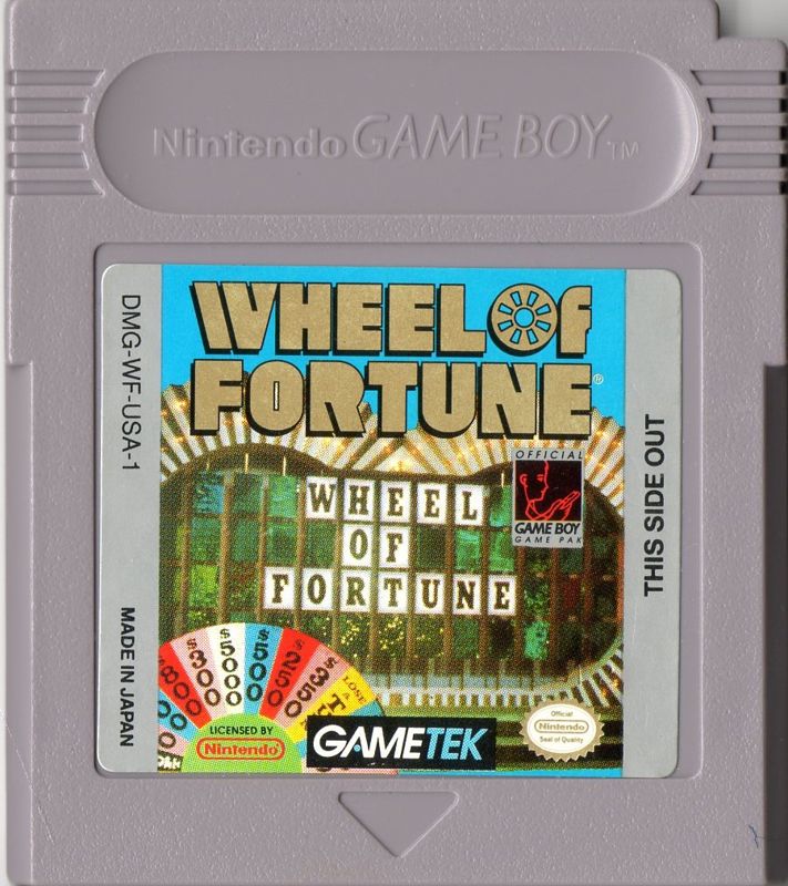 
Wheel of Fortune | Game Boy | game disc 1 of 1 | Data by MobyGames.com