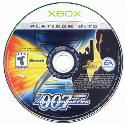 007: Agent Under Fire | Xbox | physical media | region=North America | source-country=United States | zypher-v2 | moby-b3b6f3fadf7f | Data by MobyGames.com