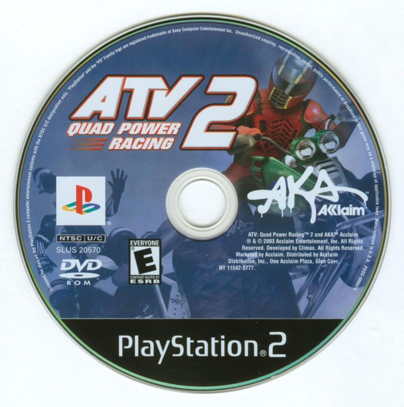 ATV: Quad Power Racing 2 | PlayStation 2 | physical media | region=North America | source-country=Canada,United States | zypher-v2 | moby-7916f1c5cfbe | Data by MobyGames.com