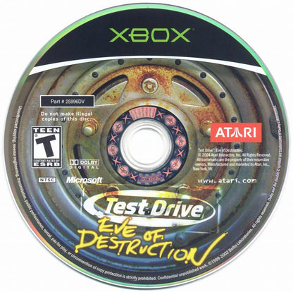 
Test Drive: Eve of Destruction | Xbox | physical media | Data by MobyGames.com