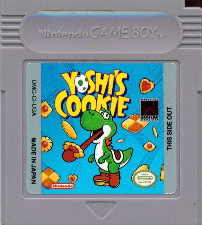
Yoshi's Cookie | Game Boy | game disc 1 of 1 | Data by MobyGames.com