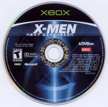 
X-Men: Next Dimension | Xbox | physical media | Region: North America | source-country=Canada,United States | Data by MobyGames.com