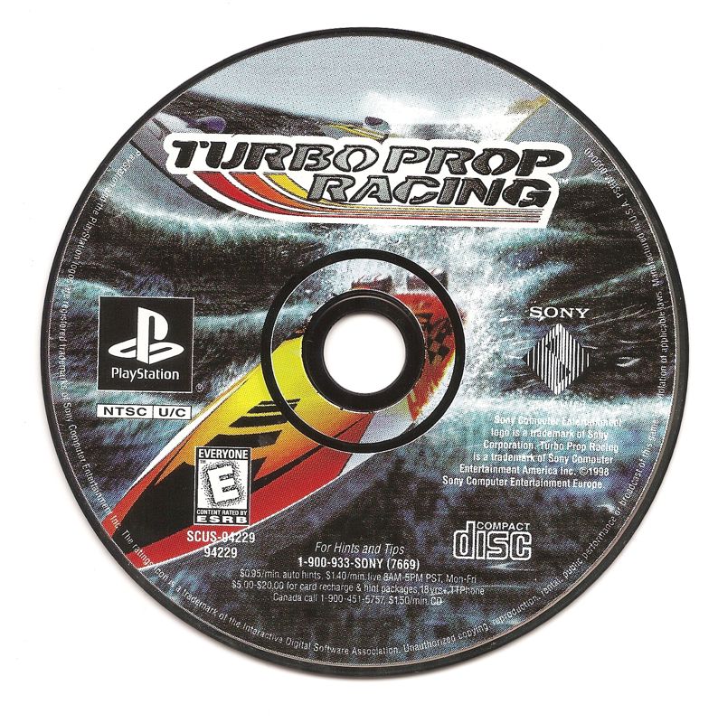
Turbo Prop Racing | PlayStation | physical media | Data by MobyGames.com