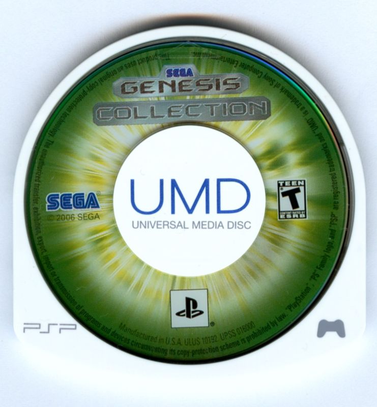 
Sega Genesis Collection | PSP | physical media | Region: North America | source-country=United States | Data by MobyGames.com