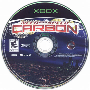 Need for Speed: Carbon | Xbox | physical media | region=North America | source-country=United States | zypher-v2 | moby-e755591bcad2 | Data by MobyGames.com