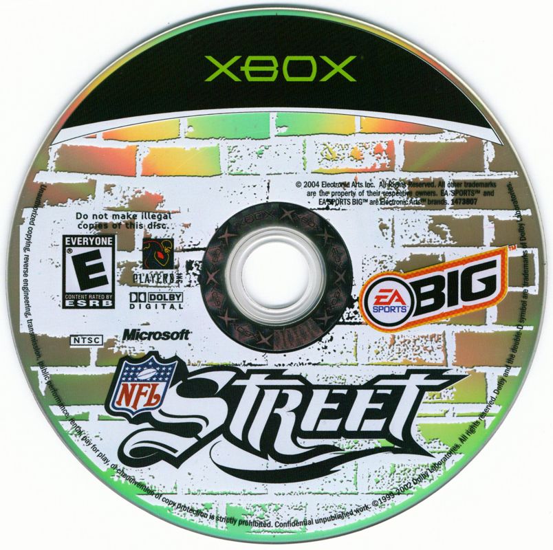 NFL Street | Xbox | physical media | Data by MobyGames.com