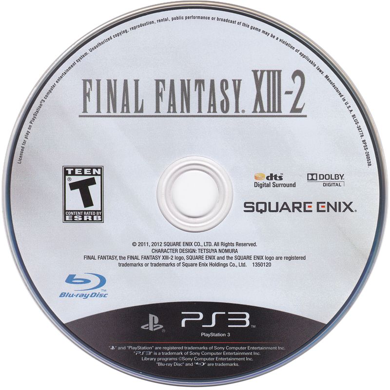 Final Fantasy XIII-2 | PlayStation 3 | physical media | region=North America | source-country=United States | zypher-v2 | moby-e5d6f153eac6 | Data by MobyGames.com
