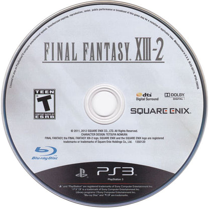 Final Fantasy XIII-2 | PlayStation 3 | physical media | region=North America | source-country=United States | zypher-v2 | moby-e5d6f153eac6 | Data by MobyGames.com