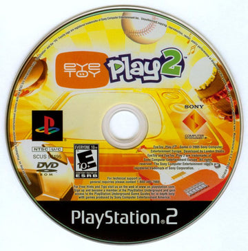 
EyeToy: Play 2 | PlayStation 2 | physical media | Data by MobyGames.com