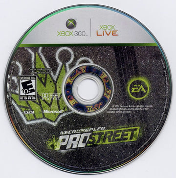 
Need for Speed: ProStreet | Xbox 360 | physical media | Data by MobyGames.com