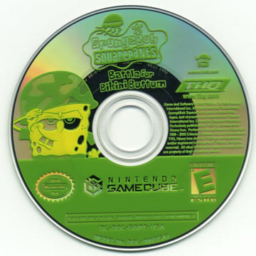 SpongeBob SquarePants: Battle for Bikini Bottom | GameCube | physical media | region=North America | source-country=United States | zypher-v2 | moby-61f3371aa332 | Data by MobyGames.com