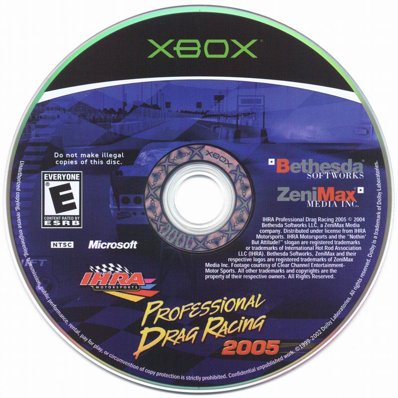 IHRA Professional Drag Racing 2005 | Xbox | physical media | region=North America | source-country=United States | zypher-v2 | moby-63d9dfa65338 | Data by MobyGames.com