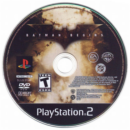
Batman Begins | PlayStation 2 | physical media | Region: North America | source-country=United States | Data by MobyGames.com
