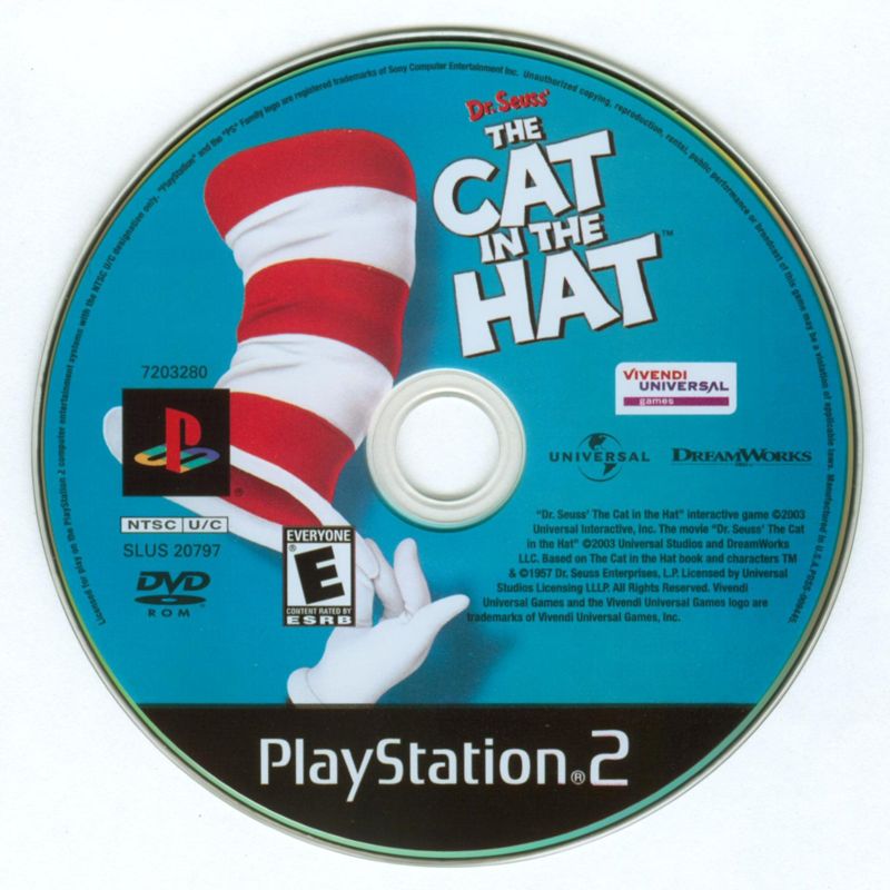 Dr. Seuss' The Cat in the Hat | PlayStation 2 | physical media | Region: North America | source-country=Canada,United States | Data by MobyGames.com