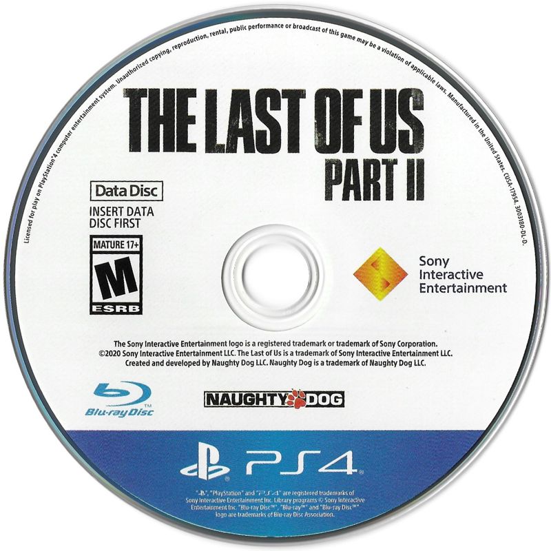 The Last of Us: Part II | PlayStation 4 | physical media | Region: North America | source-country=United States | Data by MobyGames.com