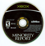 Minority Report: Everybody Runs | Xbox | physical media | region=North America | source-country=Canada,United States | zypher-v2 | moby-136146c296d9 | Data by MobyGames.com