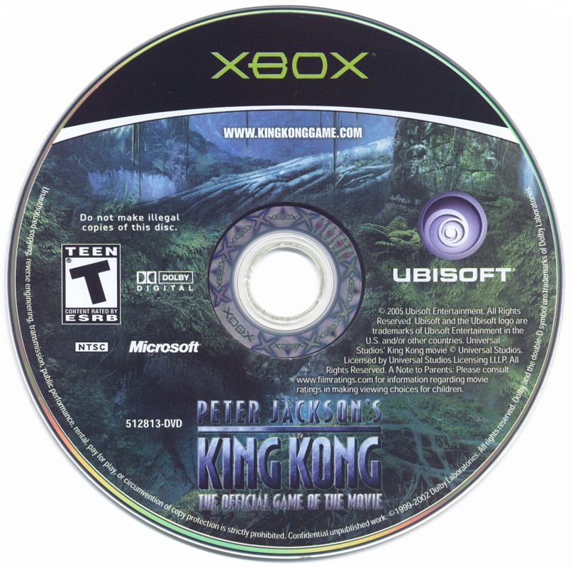 Peter Jackson's King Kong: The Official Game of the Movie | Xbox | physical media | Region: North America | source-country=United States | Data by MobyGames.com