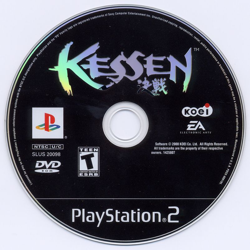 Kessen | PlayStation 2 | physical media | region=North America | source-country=Canada,United States | zypher-v2 | moby-9a6e7e9e9125 | Data by MobyGames.com