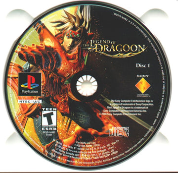 
The Legend of Dragoon | PlayStation | physical media | Region: North America | source-country=United States | Data by MobyGames.com