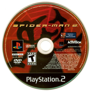 Spider-Man 2 | PlayStation 2 | physical media | region=North America | source-country=United States | zypher-v2 | moby-fe8440a1c1f2 | Data by MobyGames.com