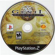 Genji: Dawn of the Samurai | PlayStation 2 | physical media | region=North America | source-country=United States | zypher-v2 | moby-6796b5217e92 | Data by MobyGames.com