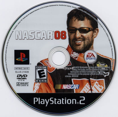 NASCAR 08 | PlayStation 2 | physical media | region=North America | source-country=United States | zypher-v2 | moby-3e1ad0f4b50f | Data by MobyGames.com