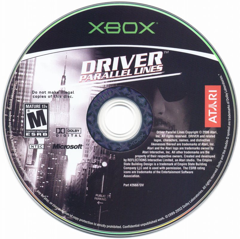 
Driver: Parallel Lines | Xbox | physical media | Data by MobyGames.com
