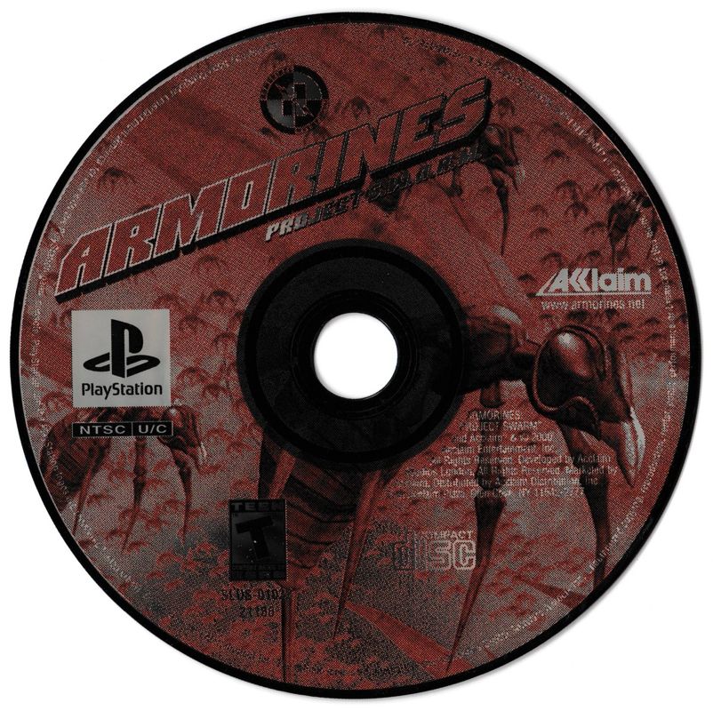 
Armorines: Project S.W.A.R.M. | PlayStation | physical media | Data by MobyGames.com