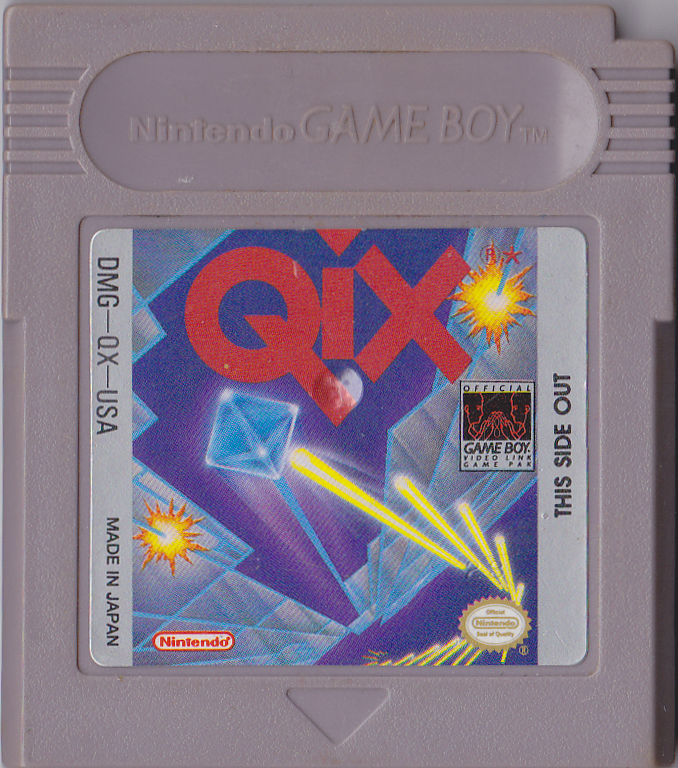 
QIX | Game Boy | physical media | Data by MobyGames.com