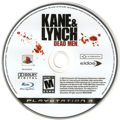 
Kane & Lynch: Dead Men | PlayStation 3 | physical media | Data by MobyGames.com