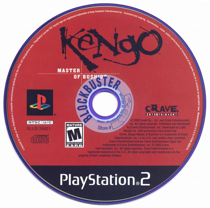 Kengo: Master of Bushido | PlayStation 2 | physical media | region=North America | source-country=United States | zypher-v2 | moby-558039f30909 | Data by MobyGames.com