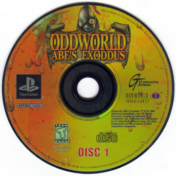 
Oddworld: Abe's Exoddus | PlayStation | physical media | Data by MobyGames.com