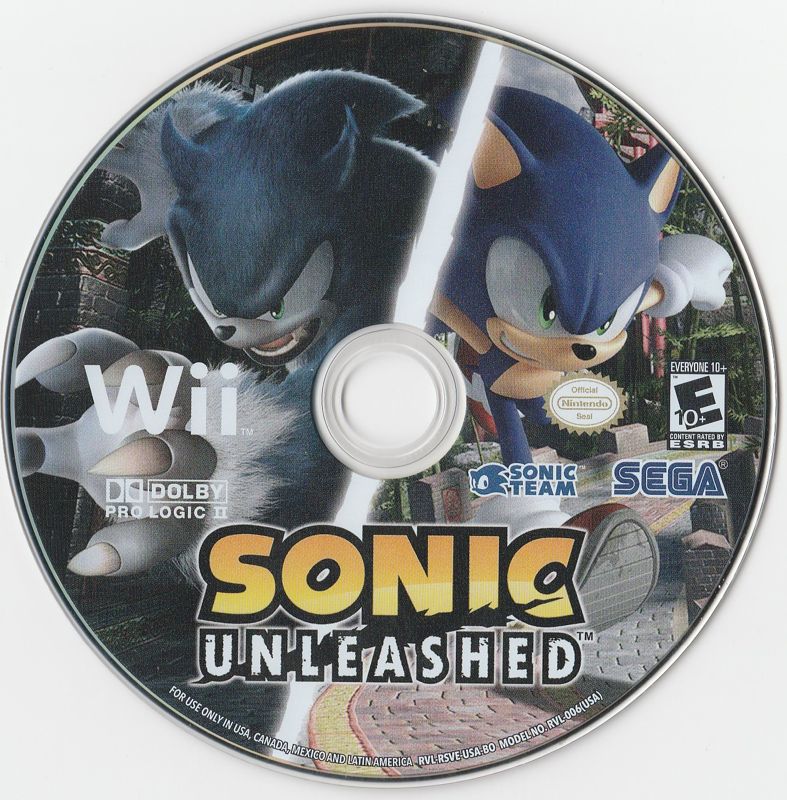 Sonic Unleashed | Wii | physical media | region=North America | source-country=United States | zypher-v2 | moby-f05bf9825088 | Data by MobyGames.com