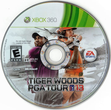 Tiger Woods PGA Tour 13 | Xbox 360 | physical media | region=North America | source-country=United States | zypher-v2 | moby-cf7cb6b34111 | Data by MobyGames.com