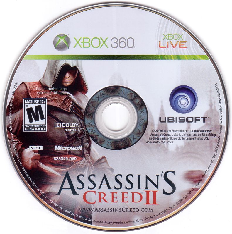 Assassin's Creed II | Xbox 360 | physical media | region=North America | source-country=United States | zypher-v2 | moby-2849e31a726a | Data by MobyGames.com