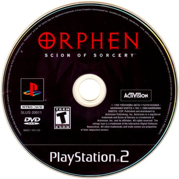 Orphen: Scion of Sorcery | PlayStation 2 | physical media | region=North America | source-country=United States | zypher-v2 | moby-8341a6d92e0a | Data by MobyGames.com