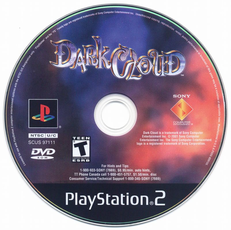 Dark Cloud | PlayStation 2 | physical media | Region: North America | source-country=Canada,United States | Data by MobyGames.com