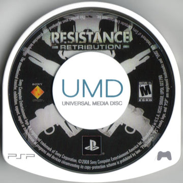 
Resistance: Retribution | PSP | physical media | Data by MobyGames.com
