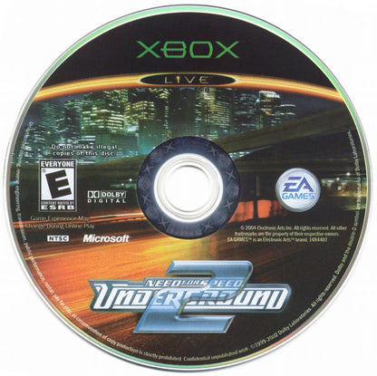 Need for Speed: Underground 2 | Xbox | physical media | region=North America | source-country=United States | zypher-v2 | moby-539a92499df2 | Data by MobyGames.com