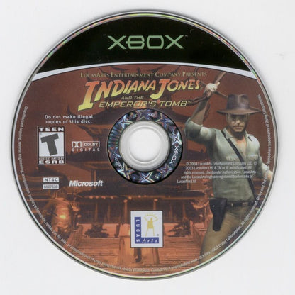 Indiana Jones and the Emperor's Tomb | Xbox | physical media | region=North America | source-country=Canada,United States | zypher-v2 | moby-bb7e3dd3772e | Data by MobyGames.com